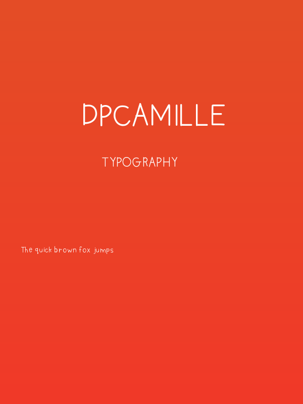 DPCamille Poster