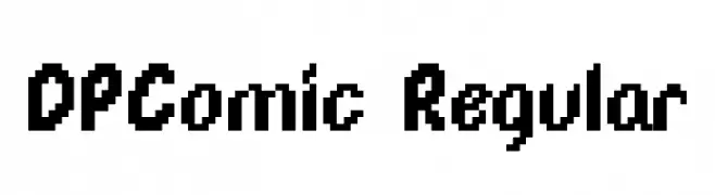 DPComic Regular  Fuentes Gratis Descargar