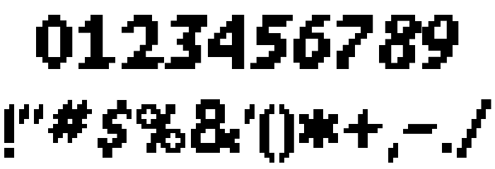 DPComic Regular Font OTHER CHARS