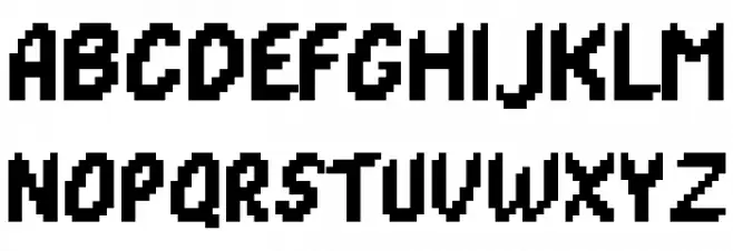 DPComic Regular Schriftart Groß