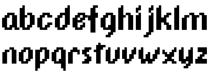 DPComic Regular Font LOWERCASE