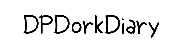 DPDorkDiary  لخطوط تنزيل