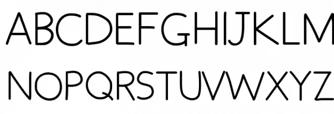 DPElionora フォント 大文字