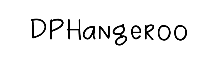 DPHangeroo Font