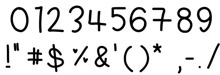 DPHangeroo Font OTHER CHARS