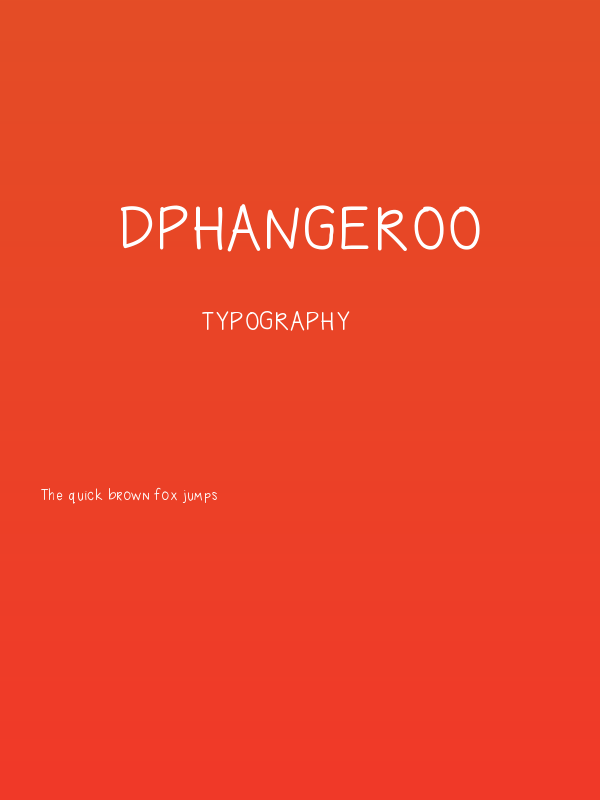 DPHangeroo Poster