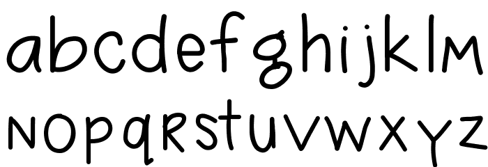 DPHangeroo Font LOWERCASE