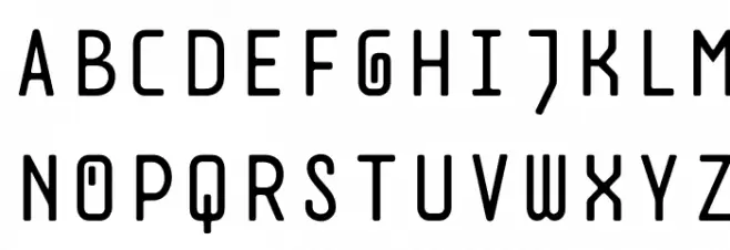 DPSDbeyond フォント 大文字