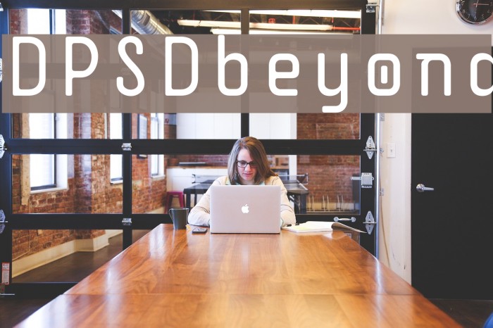 DPSDbeyond Font examples