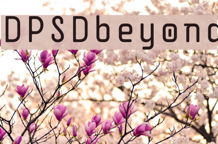 DPSDbeyond Font examples