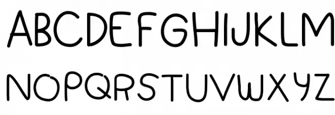 DPSora Schriftart Groß
