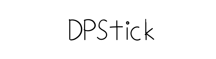 DPStick Font