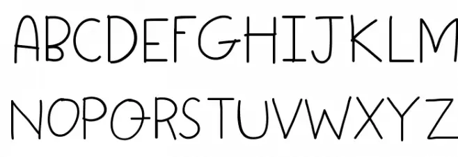 DPStick Font Litere mari