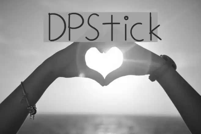 DPStick Font examples