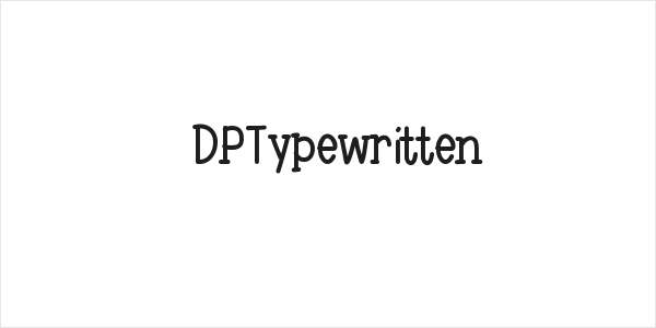 DPTypewritten Logo