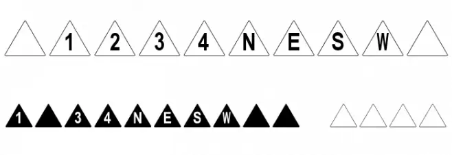 DPoly Four-Sider Font OTHER CHARS