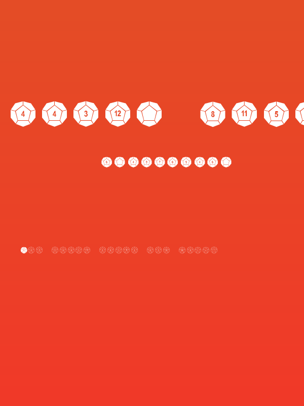 DPoly Twelve-Sider Poster