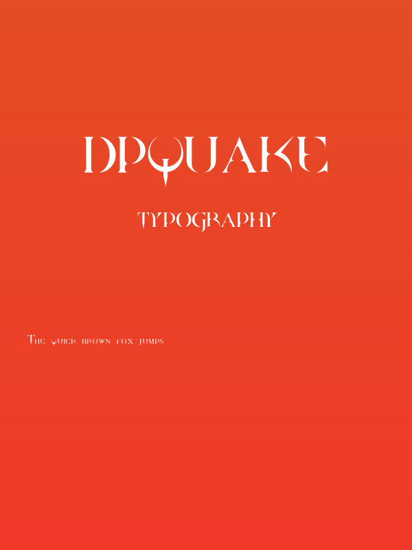 DpQuake Poster