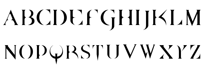 DpQuake Font LOWERCASE