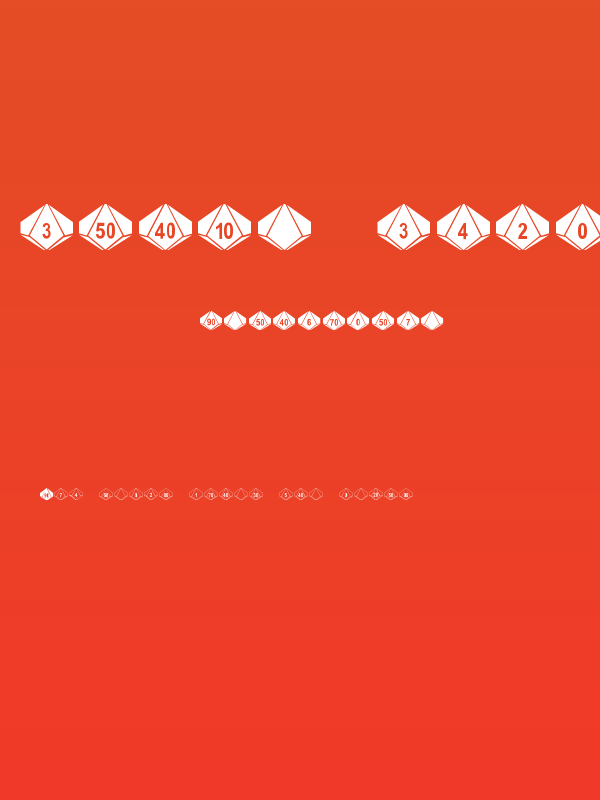 dPoly Decahedron Poster