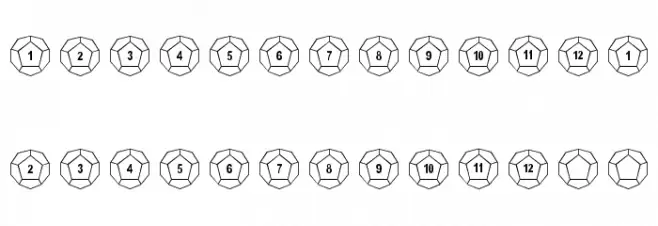 dPoly Dodecahedron Font LOWERCASE