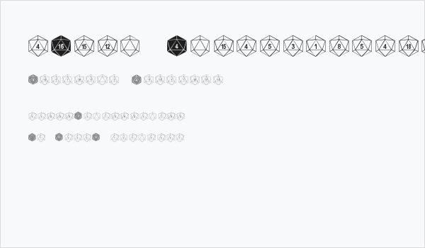 dPoly Duodecahedron Business Card