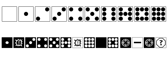 dPoly Gamedings Font OTHER CHARS