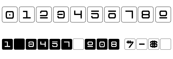 dPoly Imperial Font OTHER CHARS