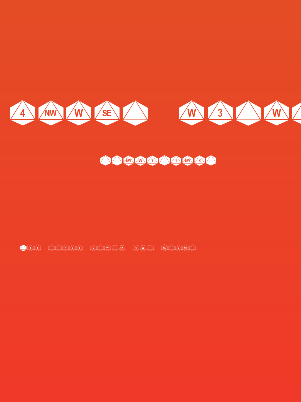 dPoly Octohedron Poster