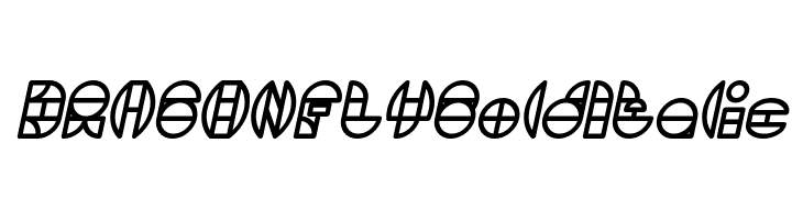 DRAGON FLY Bold Italic  les polices de caractères gratuit tlcharger