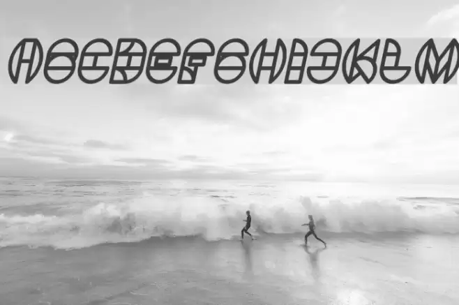 DRAGON FLY Bold Italic Font examples