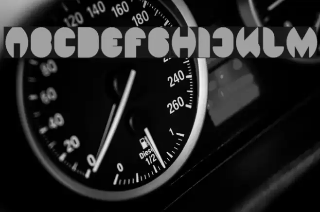 DRAGON FLY-Filled Font examples