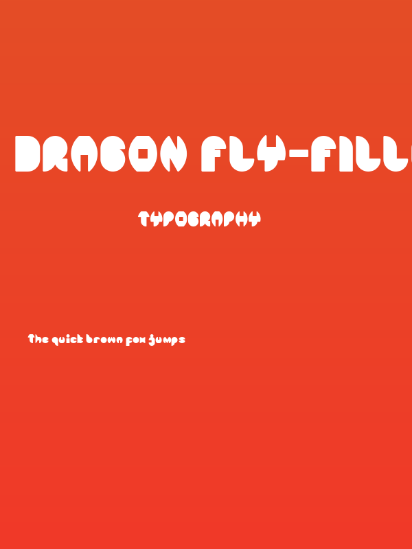 DRAGON FLY-Filled Poster