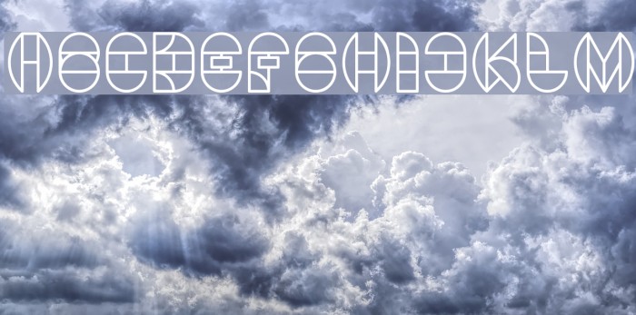 DRAGON FLY-Light Font examples