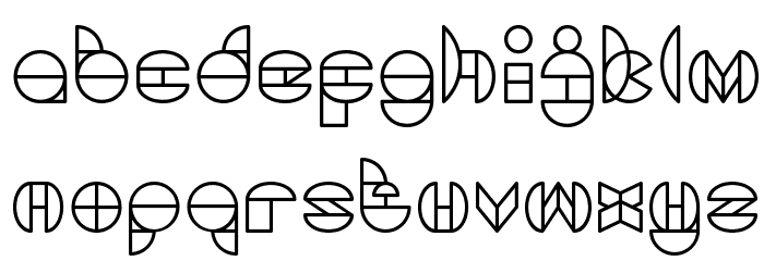 DRAGON FLY-Light Font LOWERCASE
