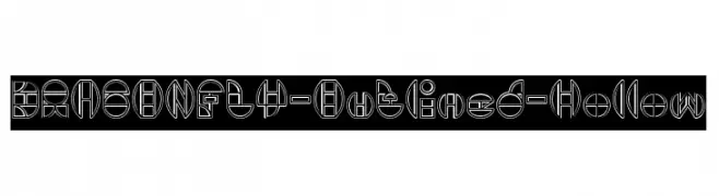 DRAGON FLY-Outlined-Hollow  Descarca Fonturi Gratis