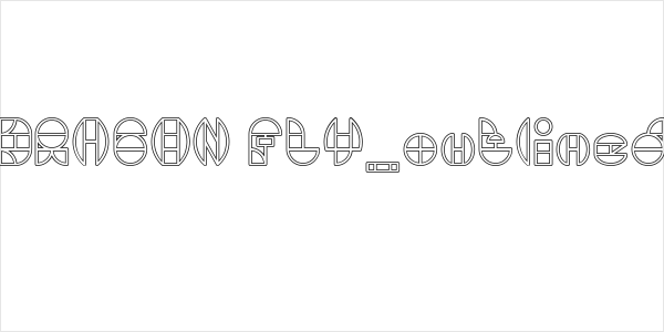 DRAGON FLY_outlined Logo