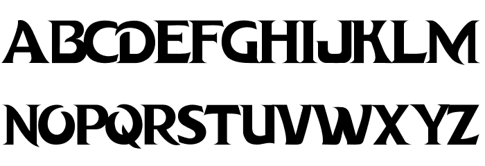DRAGON HUNTER Font LOWERCASE