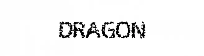 DRAGON  नि: शुल्क फ़ॉन्ट्स डाउनलोड
