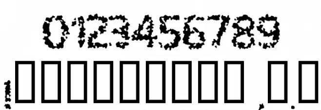 DRAGON Font OTHER CHARS