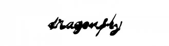 DRAGONFLY  免费字体下载