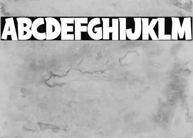DRAGONKIDSBROKE Font examples