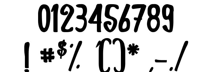 DRAGONSANDCHICKENS Font OTHER CHARS