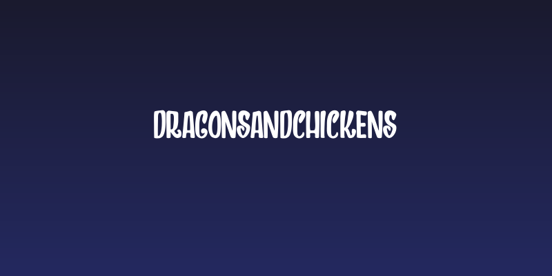 DRAGONSANDCHICKENS Social Header