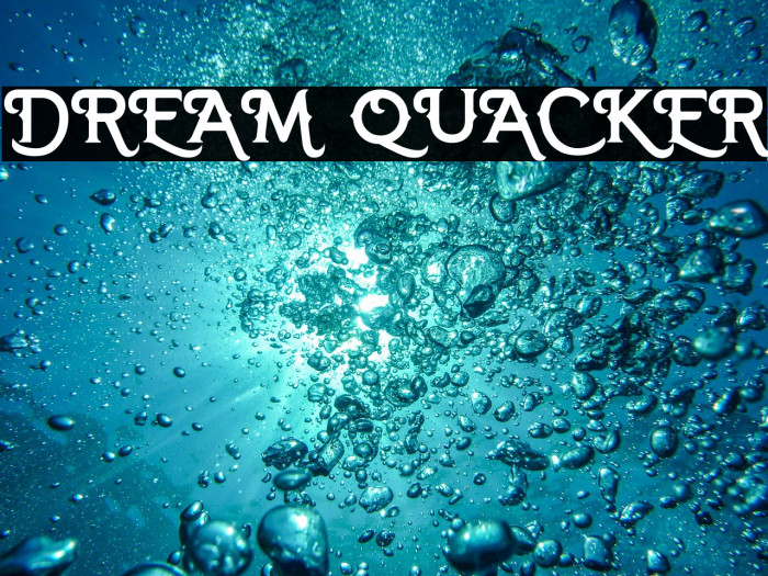 DREAM QUACKER Example 2