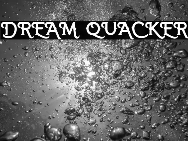 DREAM QUACKER Example 2
