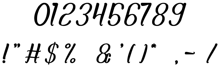 DREAM REALITY Font OTHER CHARS