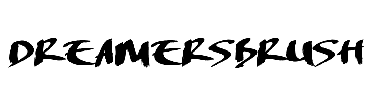 DREAMERS BRUSH  Fuentes Gratis Descargar