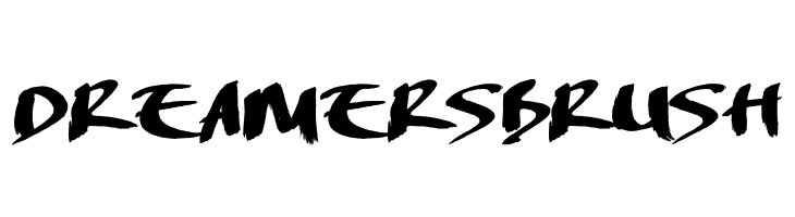 DREAMERSBRUSH  Free Fonts Download