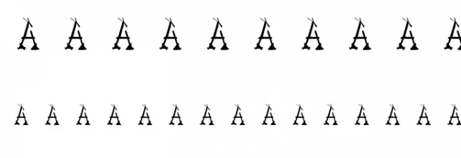 DRIED-WEEKS Font Alte caractere